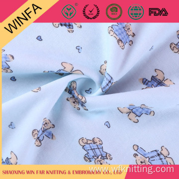 T/C Polyester Cotton Knit Interlock Digital Printed Fabric